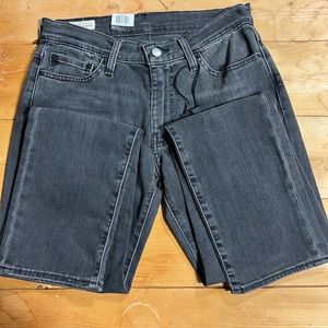 Levi’s 511 Slim Stretch Faded Black Jean 30/32
